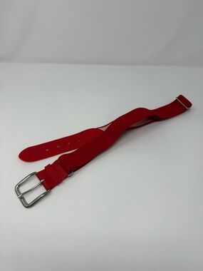 Adidas Red Baseball/Softball Belt Adjustable Men’s Small EUC